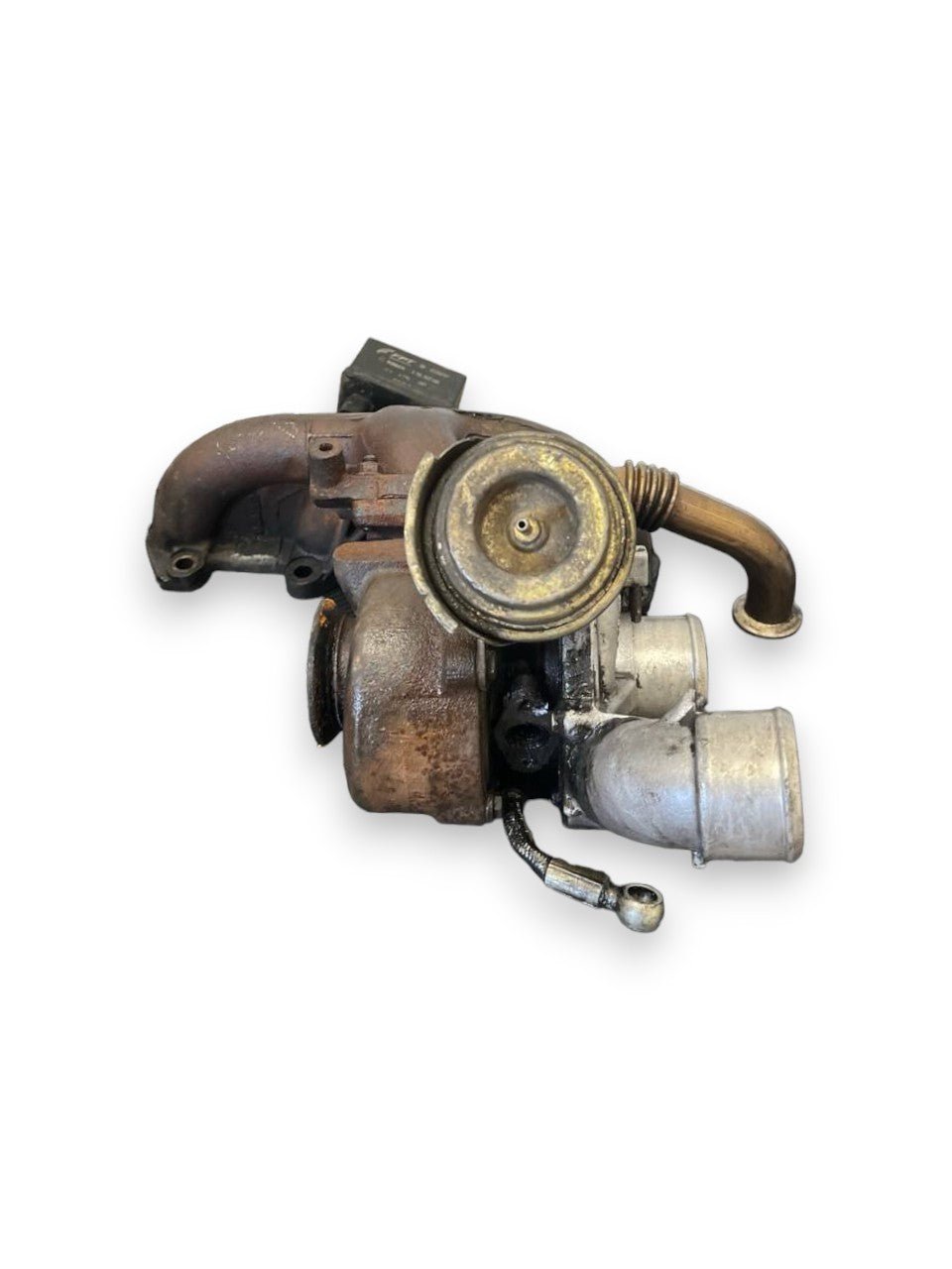 Turbo / Turbine / Turbocharger + Manifold Fiat Stilo / Alfa Romeo 147 / Alfa Romeo GT / Alfa Romeo 156 1.9 jtd (2001 to 2010) code: 55191934 / 46791354 - F&P CRASH SRLS - Used Parts