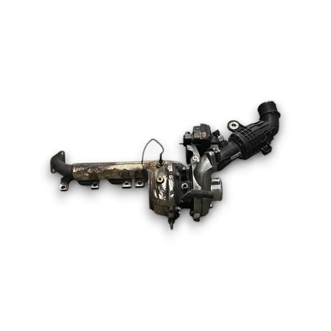 Turbocompressore con collettore di scarico Alfa Romeo Stelvio 2017–2022 OEM 55278618 - F&P CRASH SRL - Ricambi Usati