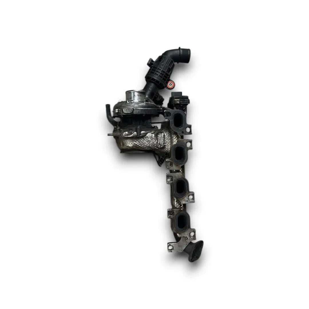 Turbocompressore con collettore di scarico Alfa Romeo Stelvio 2017–2022 OEM 55278618 - F&P CRASH SRL - Ricambi Usati