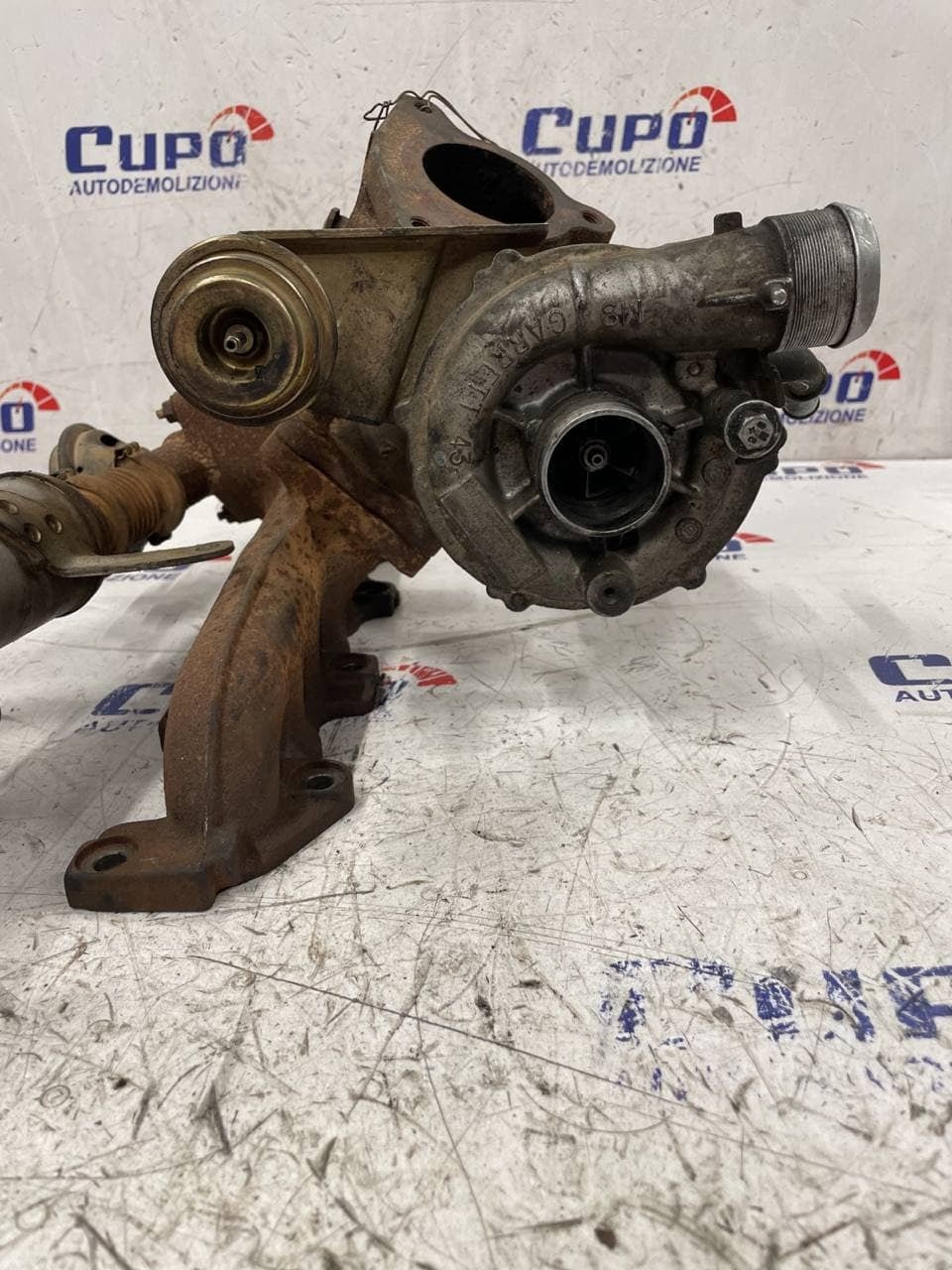 Turbocompressore / Turbina / Turbo Fiat Ulysse 2.0 JTD - F&P CRASH SRLS - Ricambi Usati