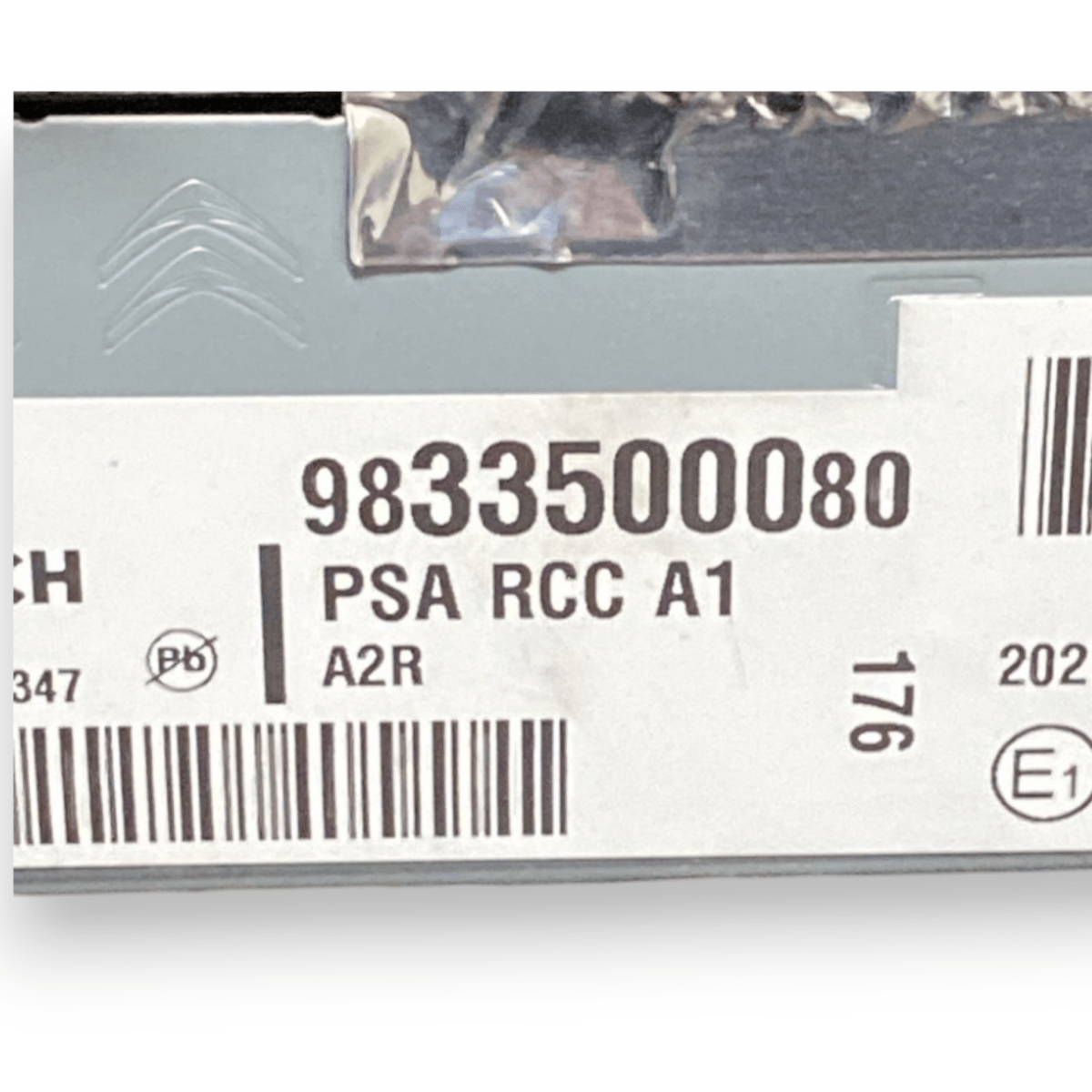 unità centrale autoradio navigatore bosch citroen c3 cod:9833500080 (2016 - ) - F&P CRASH SRLS - Ricambi Usati