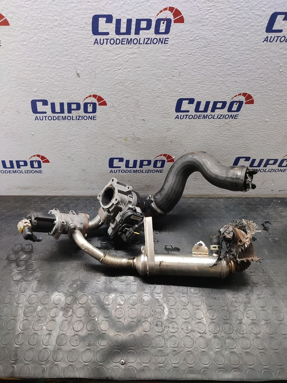 Valvola EGR Completa Fiat Croma 1.9 JTD (2006) Cod:55199974 - F&P CRASH SRLS - Ricambi Usati
