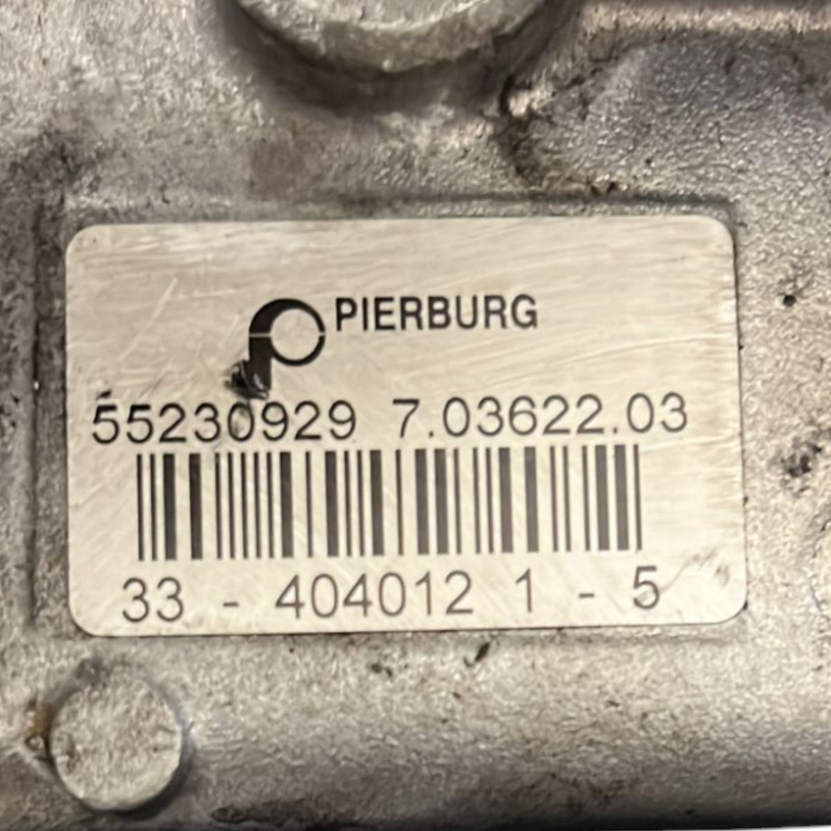 EGR valve Opel Corsa (D) code:55230929 1.3 Diesel (2006 > 2014) - F&P CRASH SRLS - Used Parts