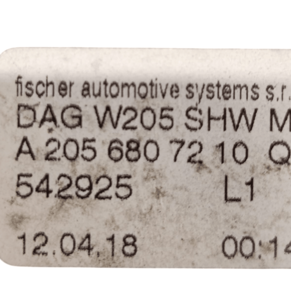 Central Storage Compartment Mercedes GLC X253 COD: A2056807210 (2015 - 2022) - F&P CRASH SRLS - Used Spare Parts