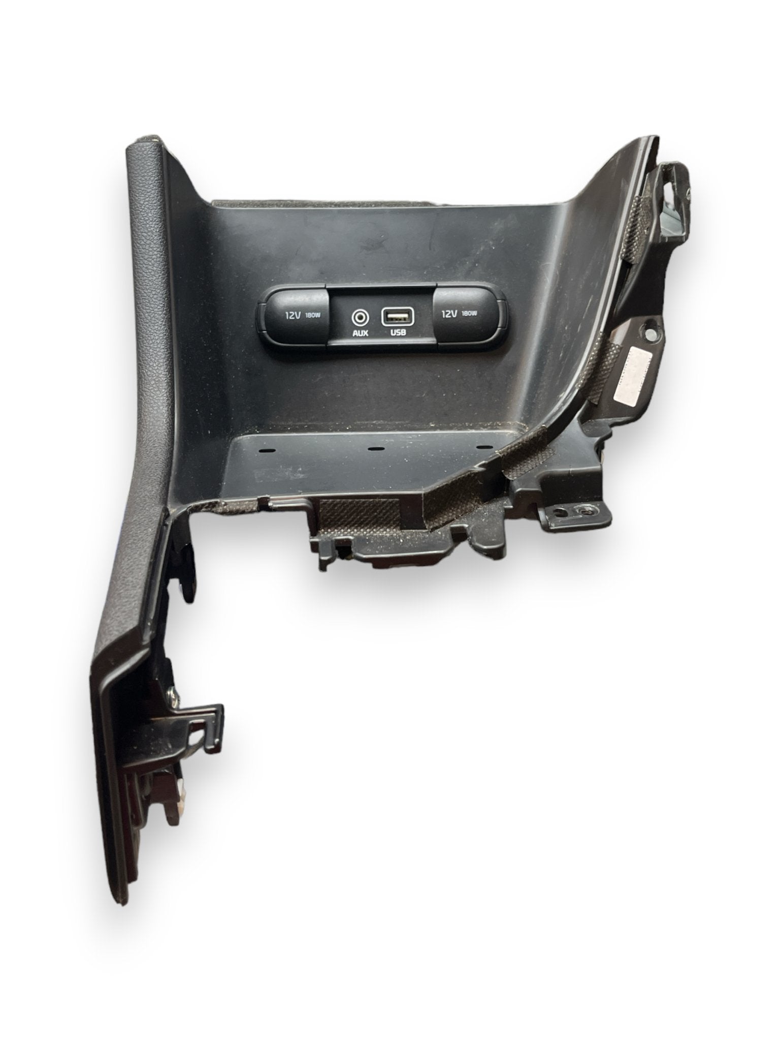 Vano Portaoggetti Tunnel Centrale Presa 12V Porta AUX Porta USB Kia Sportage ( 2017 ) cod : 84681 - F1200 - F&P CRASH SRLS - Ricambi Usati