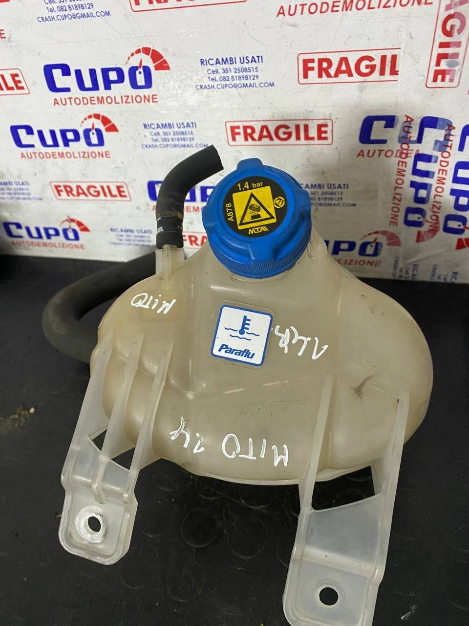 Vaschetta liquido refrigerante Alfa romeo Mito 1.4 benz (2008) - F&P CRASH SRLS - Ricambi Usati