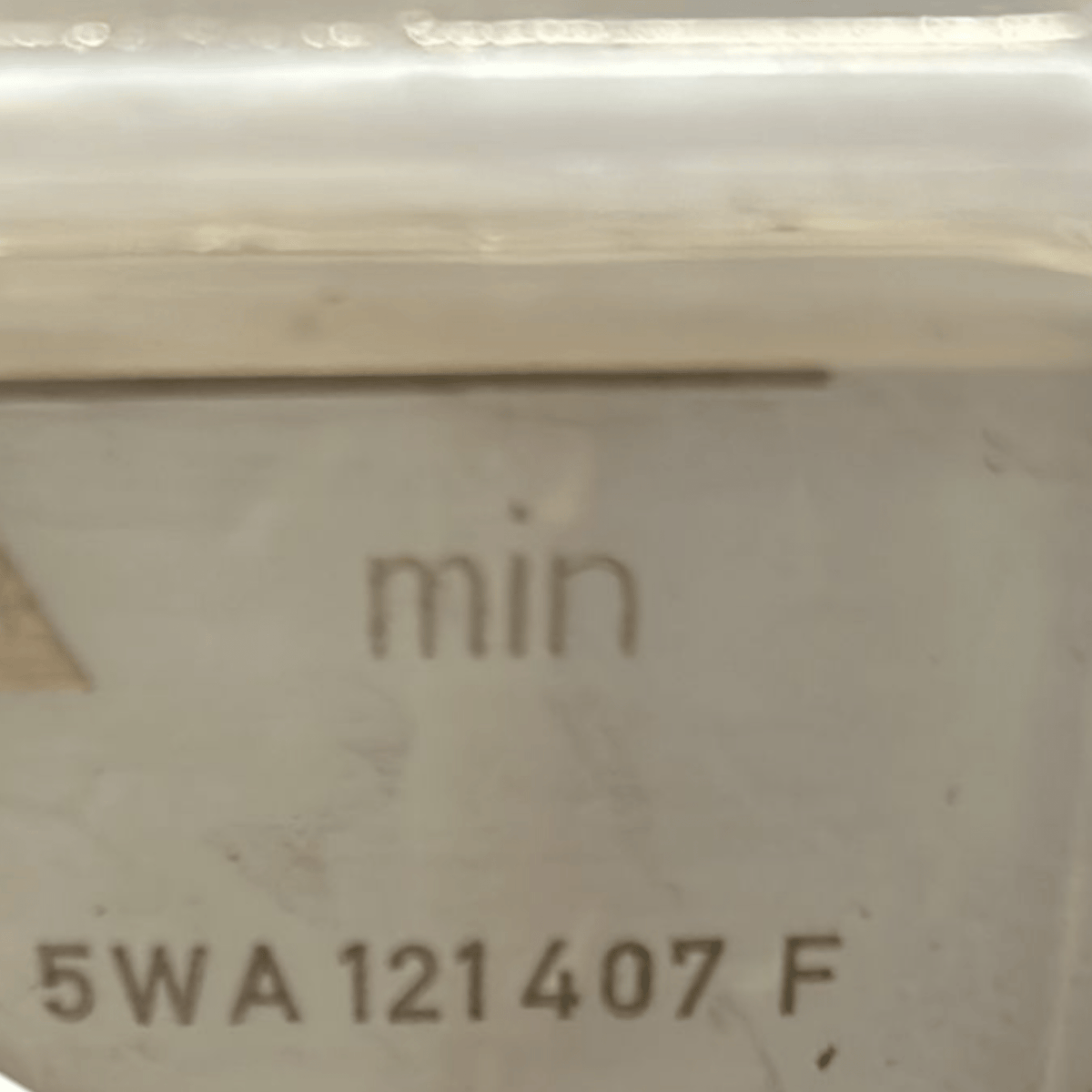 Coolant Reservoir Audi A3 8Y (2020 >) code:5WA121407F - F&P CRASH SRLS - Used Parts