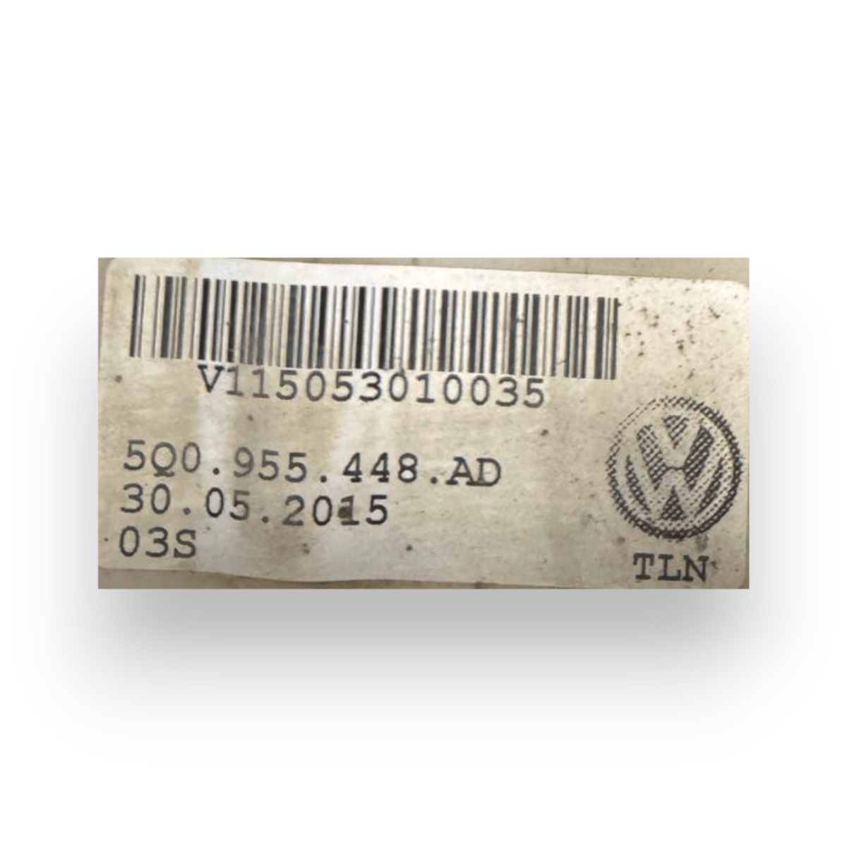 Vaschetta tergicristalli SEAT León cod.5Q0955448AD (2013 - 2019) - F&P CRASH SRL - Ricambi Usati