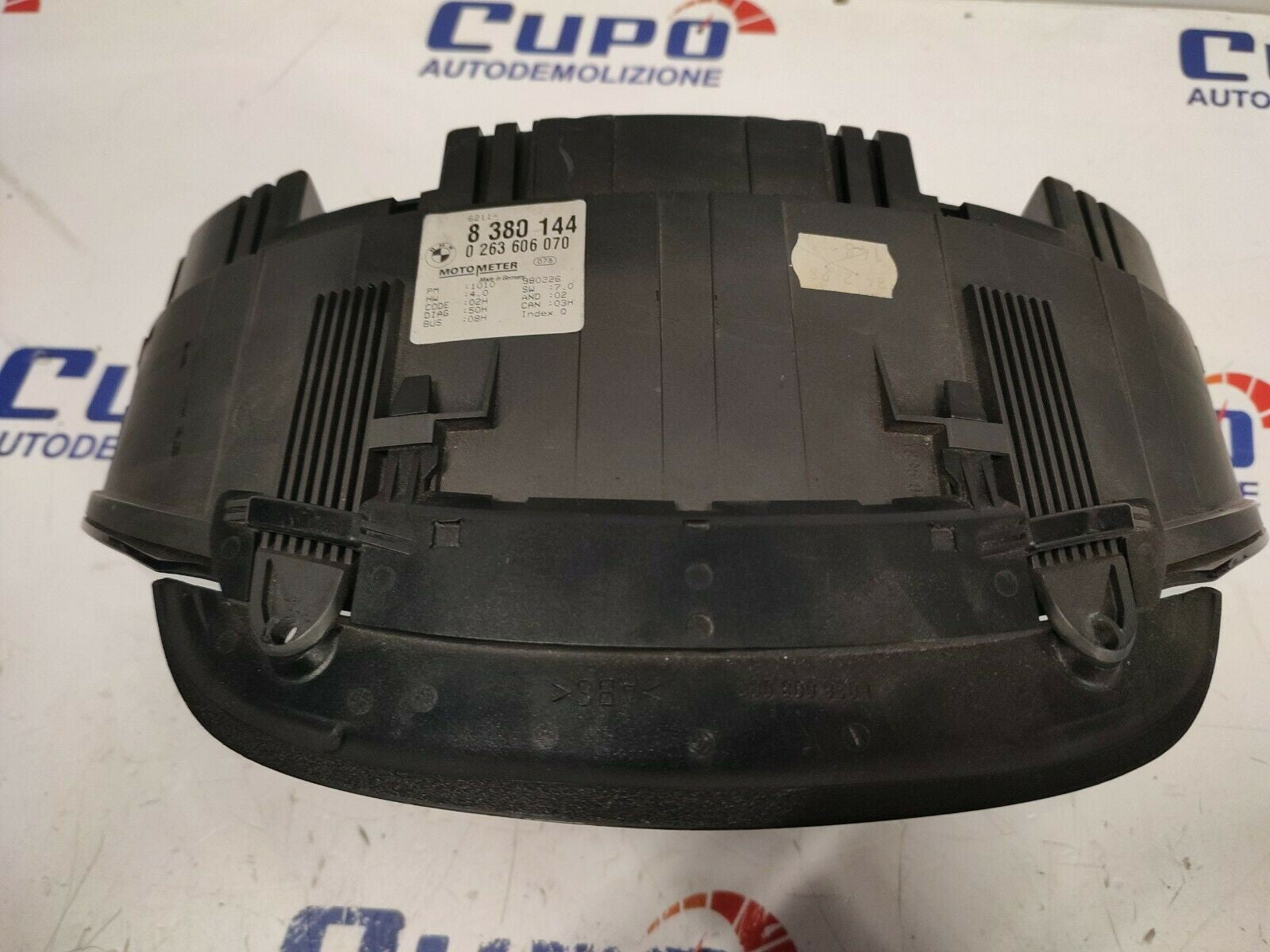Wake Quad Instruments Gasoline Bmw 320 8380144/0 263 606 070 - F&P CRASH SRLS - Used Parts