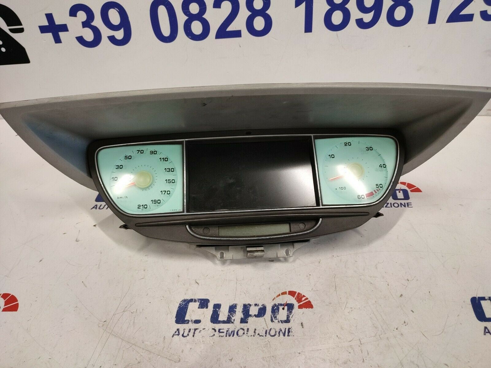Veglia Quadro Strumenti Con Funzione Di Navigazione Lancia Phedra - F&P CRASH SRLS - Ricambi Usati
