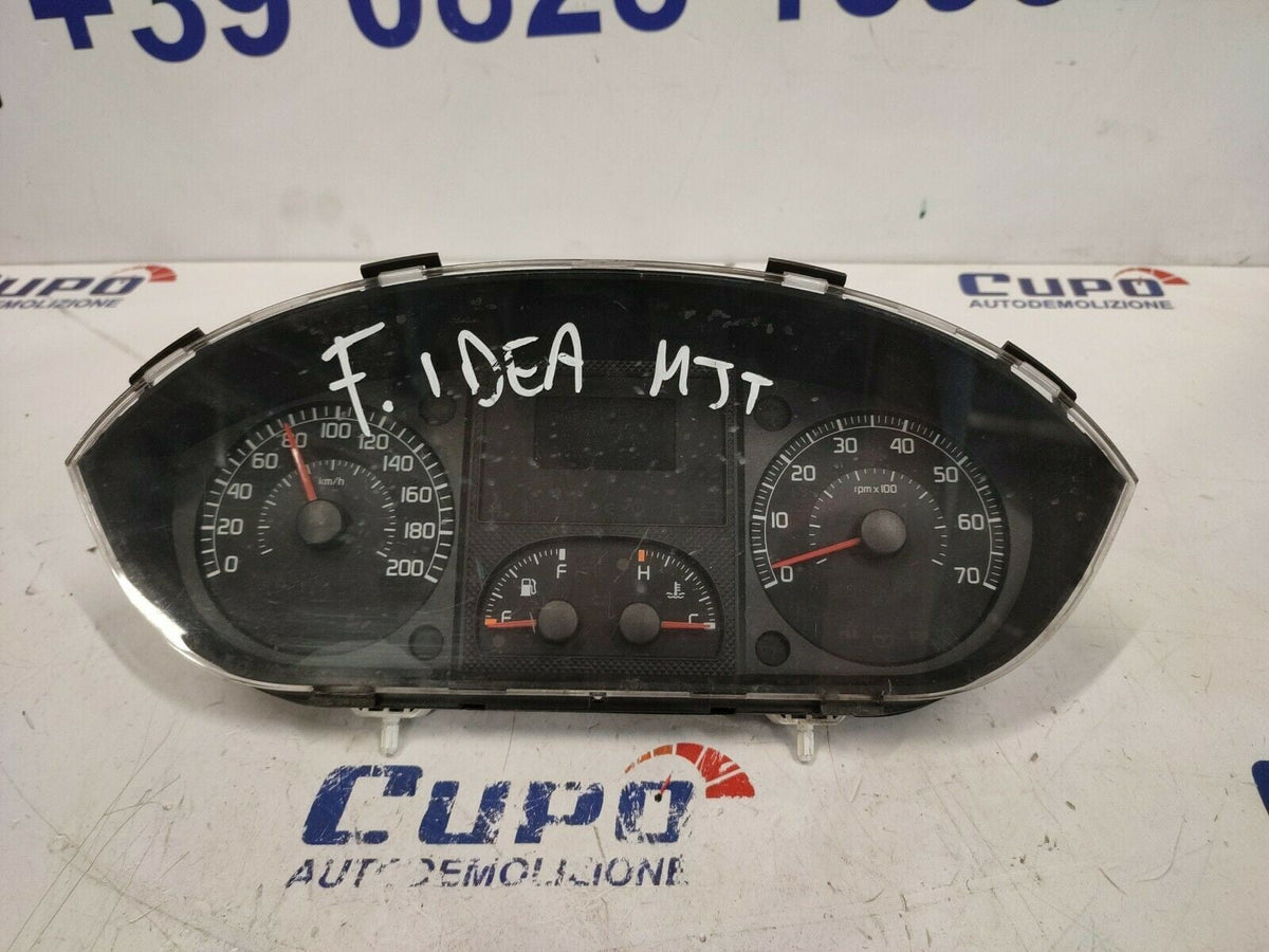 Dashboard Instrument Tools Odometer Fiat Idea 2008 555000680304 - F&amp;P CRASH SRLS - Used Spare Parts