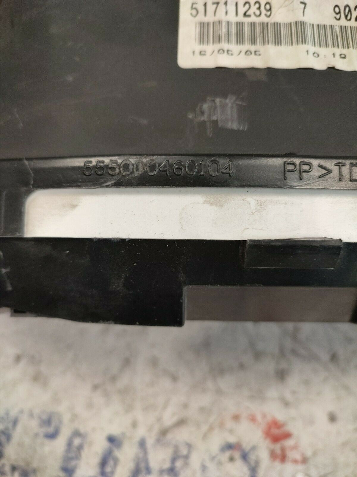 VEGLIA QUADRO STRUMENTI FIAT Doblò 555000460104 - F&P CRASH SRLS - Ricambi Usati