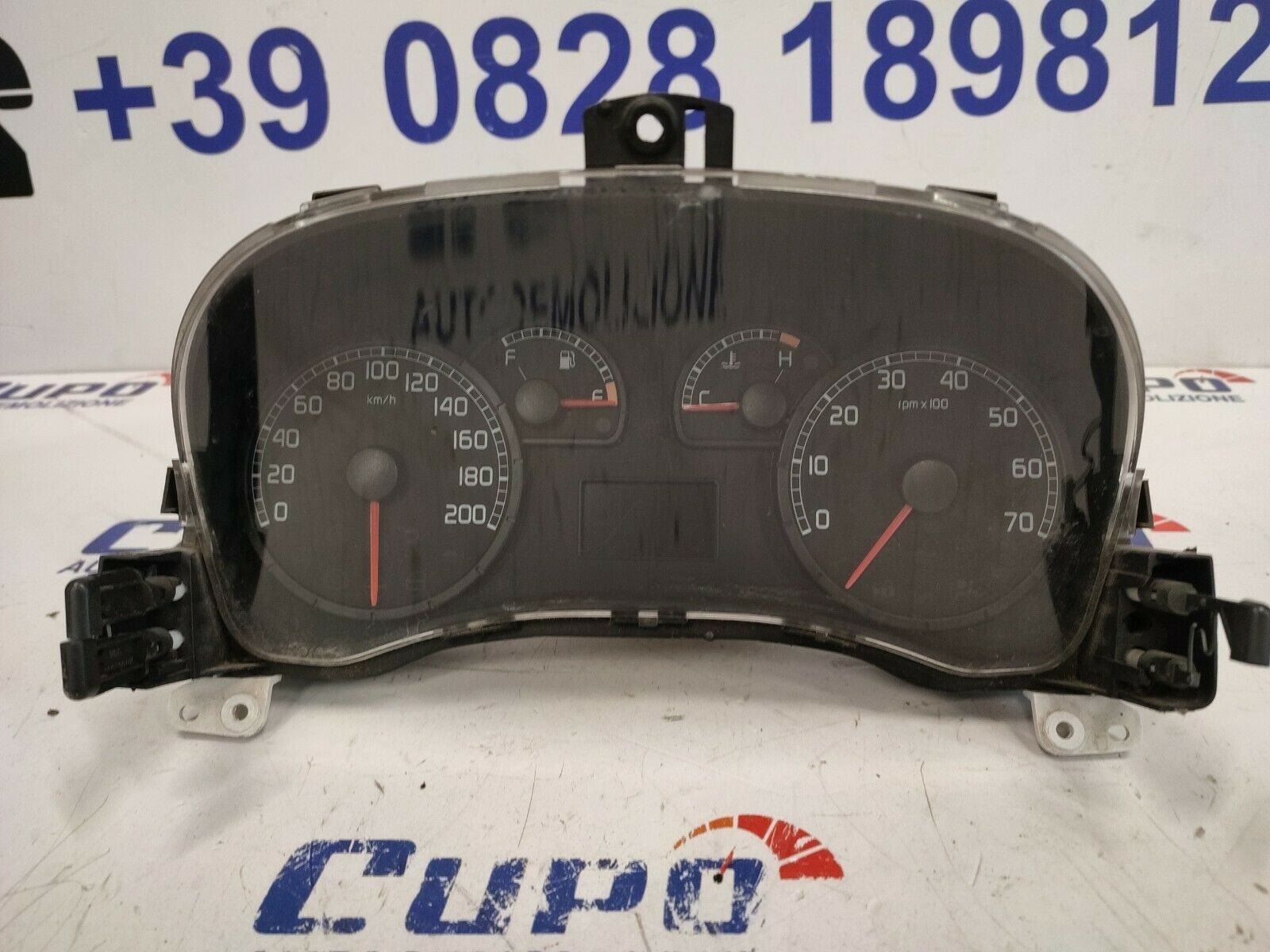 Wake Up Panel Tools Km Fiat Punto Doblo 2 Series 1300 Mtj Diesel 46833370 - F&P CRASH SRLS - Used Spare Parts