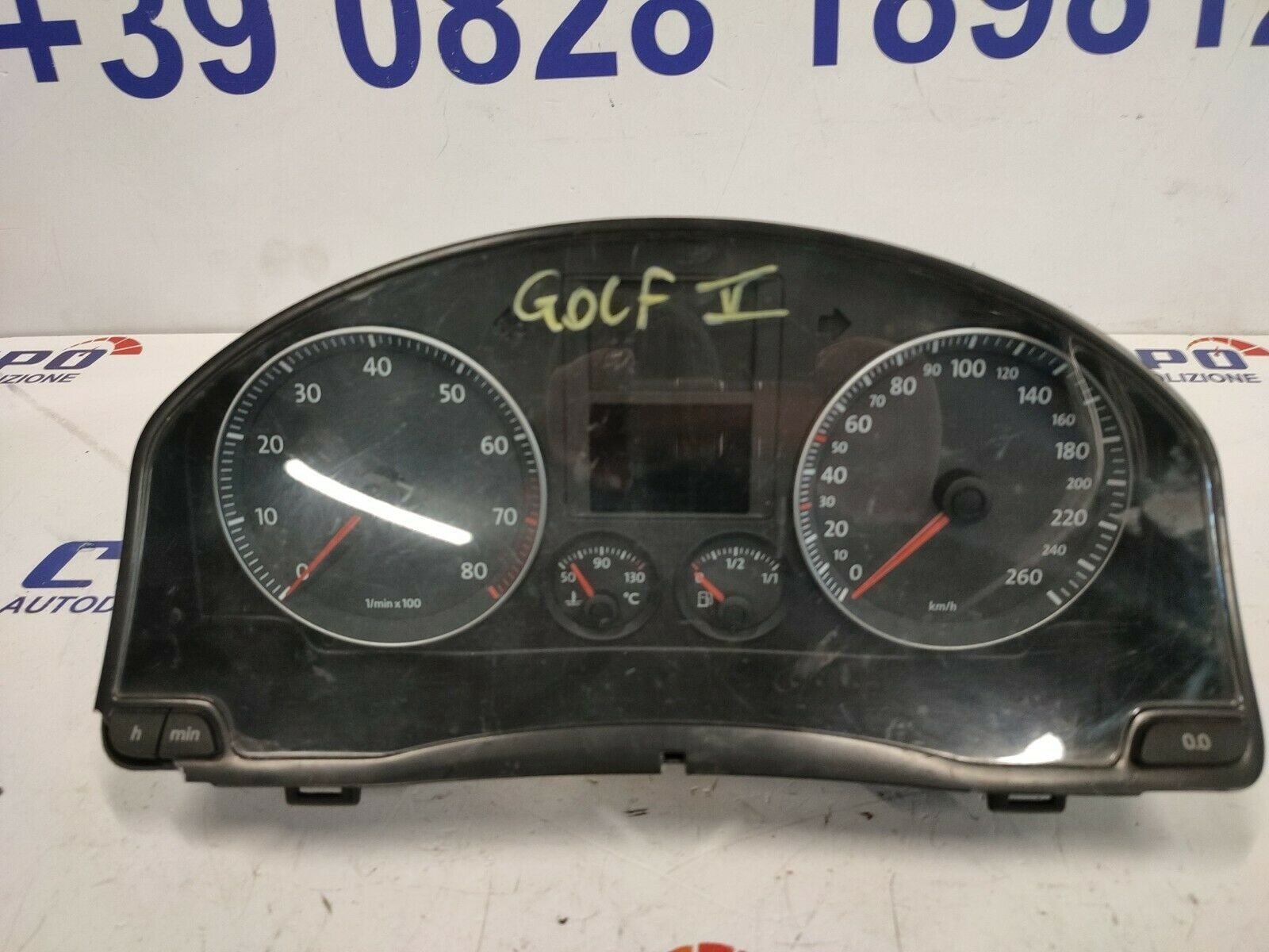 Volkswagen Golf 5 1T0920862A / 96019056 Dashboard Vigilance - F&P CRASH SRLS - Used Parts