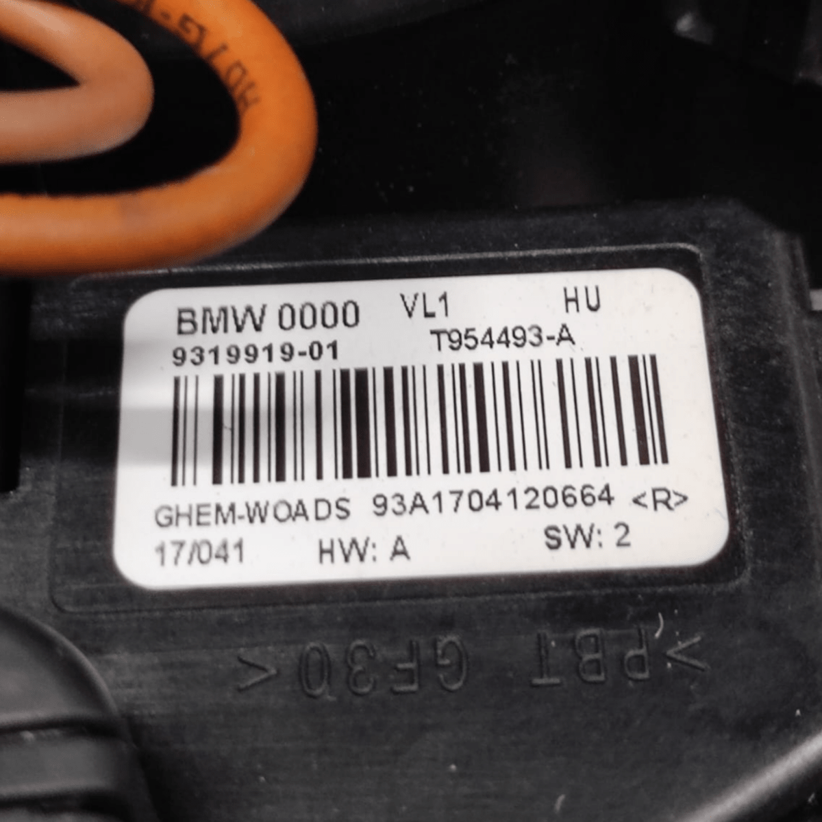 Ventola Abitacolo Bmw Serie 1 F20 2.0 Benzina COD: 931991901 (2011 - 2019) - F&P CRASH SRL - Ricambi Usati