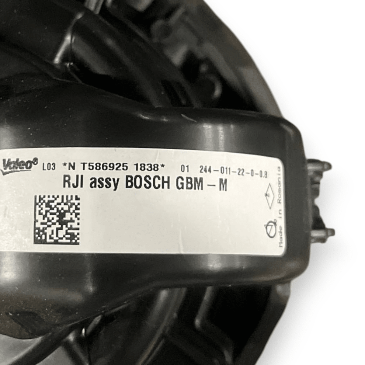 Ventola Abitacolo Dacia Jogger 1.0 Benzina - Gpl (2021 - ) cod: T586925 - F&P CRASH SRL - Ricambi Usati