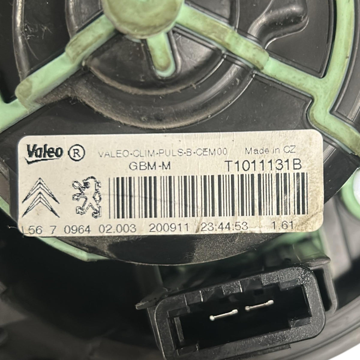 Cabin Fan DS / DS4 Code T1011131B 1.6 Diesel (2011 > 2015) - F&P CRASH SRLS - Used Parts