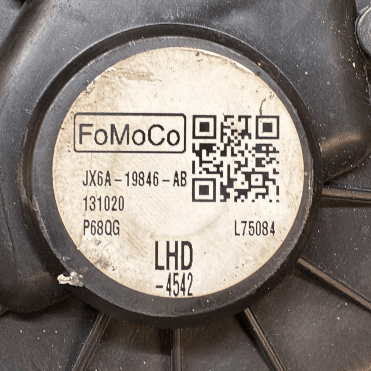 Cabin fan ford kuga 2.0 diesel code: jx6a - 19846 - ab (2018 - >) - F&P CRASH SRL - Used Parts