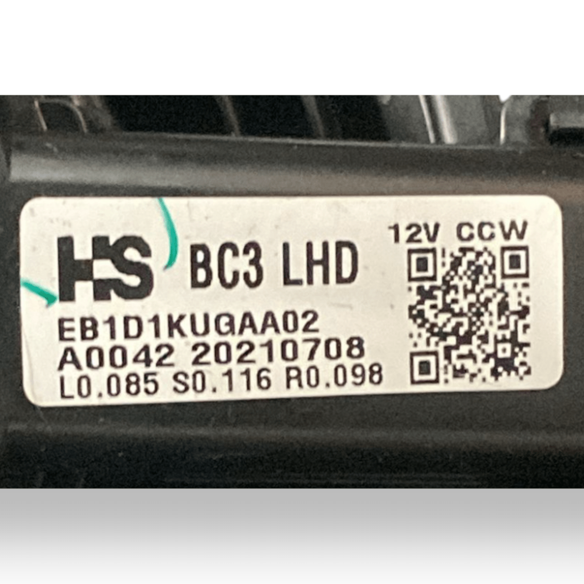 ventola abitacolo hyundai i20 bc3 1.2 benzina cod:bc3lhd (2020 - ) - F&P CRASH SRLS - Ricambi Usati