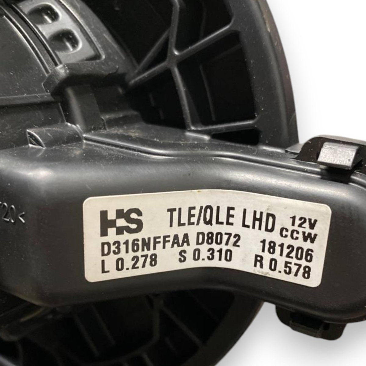 Ventola abitacolo kia sportage ql 1.6 diesel Cod: d316nffaa (2016 - 2021) - F&P CRASH SRLS - Ricambi Usati