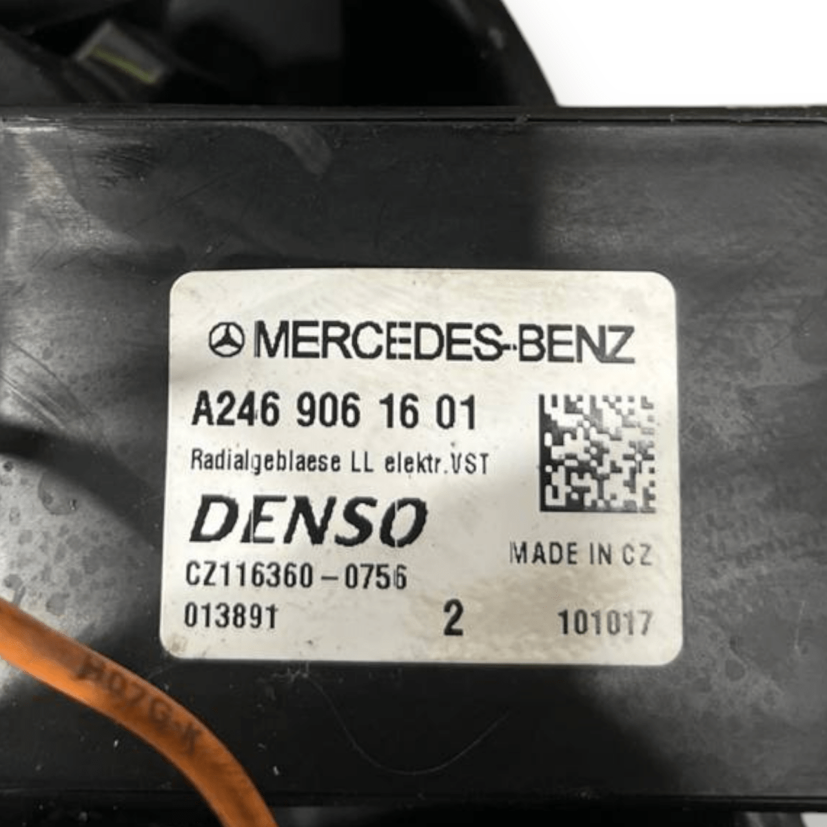 Ventola Abitacolo Mercedes - Benz Classe A W176 2.0 Benzina (2012 al 2018) cod: A2469061601 - F&P CRASH SRLS - Ricambi Usati