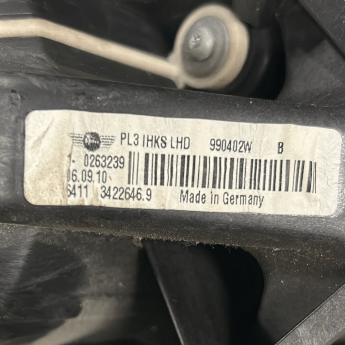 Ventola abitacolo mini one r56 1.6 diesel cod:3422646 9 (2007 > 2013) - F&P CRASH SRLS - Ricambi Usati