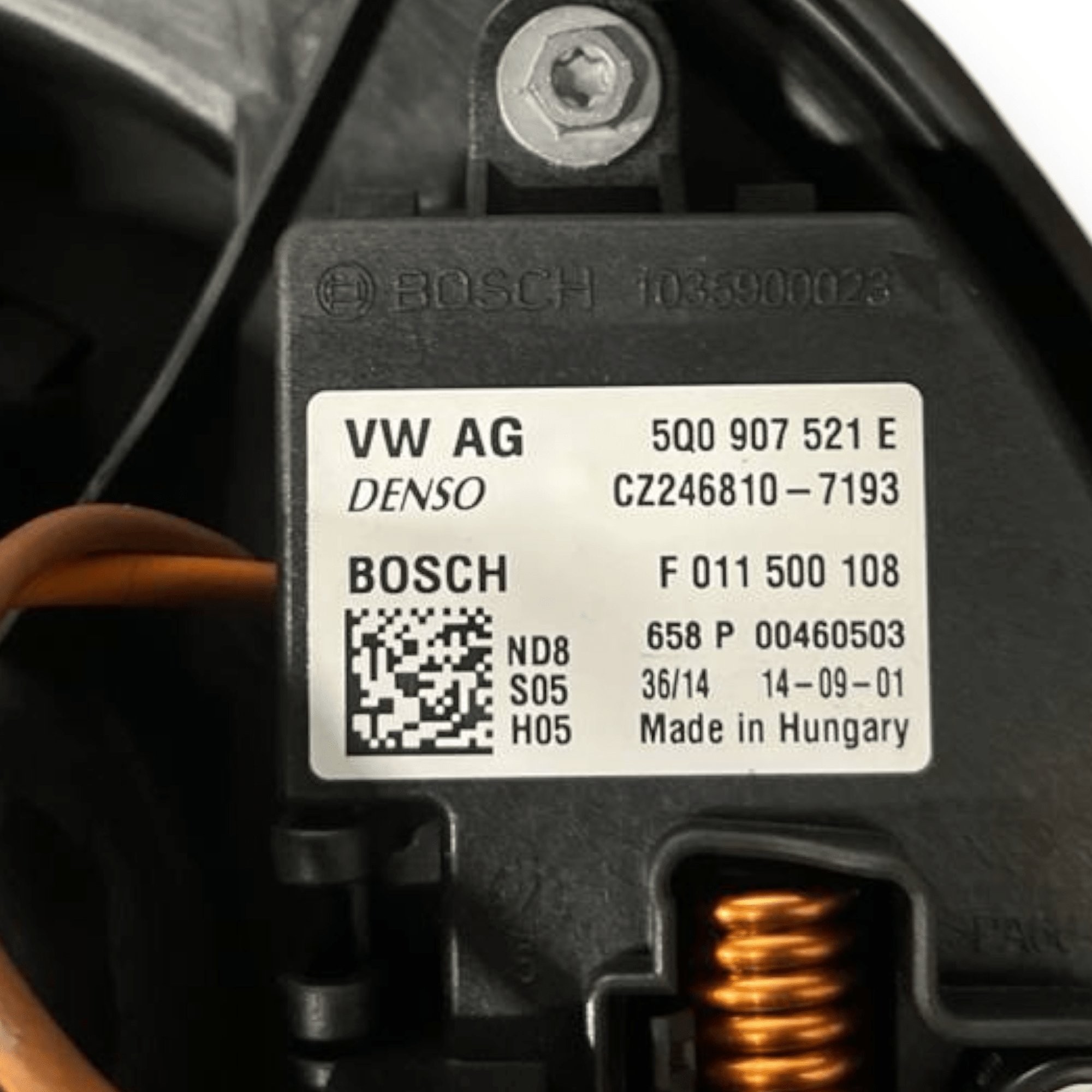 Ventola Abitacolo Skoda Fabia III 1.4 Benzina (2013 al 2019) cod: 5Q0907521E - F&P CRASH SRLS - Ricambi Usati
