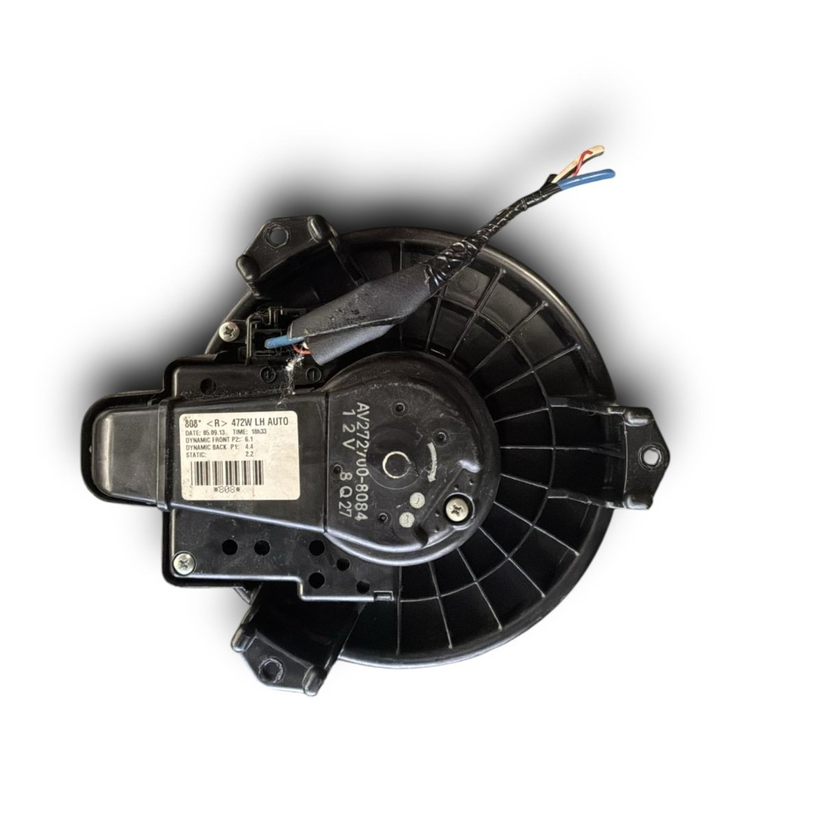 Ventola abitacolo toyota auris e180 1.8 hybrid cod : av2727008084 (2012 - 2018) - F&P CRASH SRL - Ricambi Usati