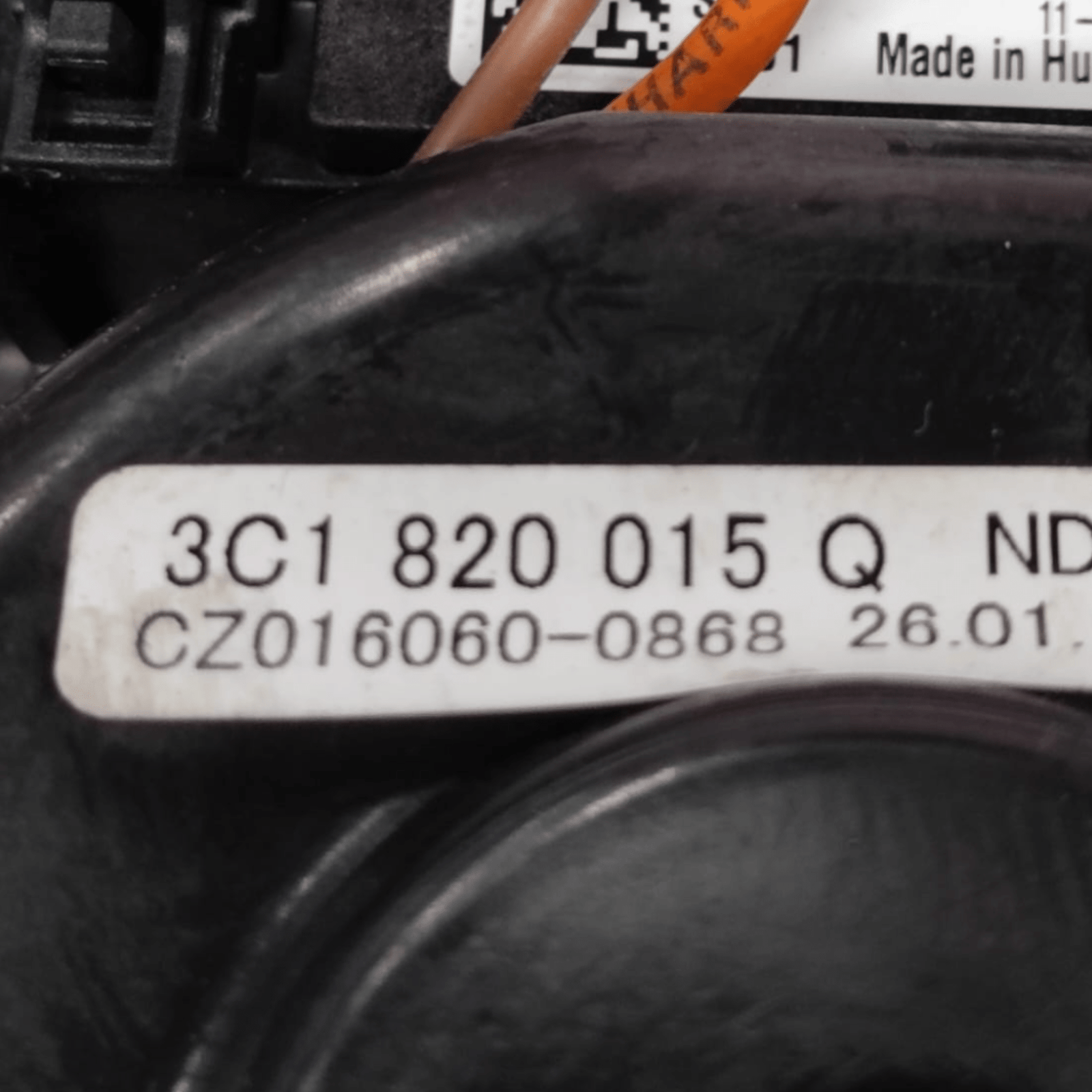 Ventola Abitacolo Volkswagen Tiguan 5N COD: 3C1820015Q (2007 - 2016) - F&P CRASH SRLS - Ricambi Usati
