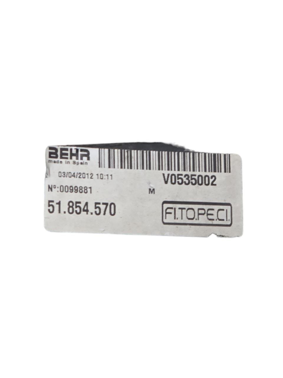 Ventola Radiatore Fiat Fiorino 1.3 Diesel (2007>) Cod : 51854570 - F&P CRASH SRLS - Ricambi Usati