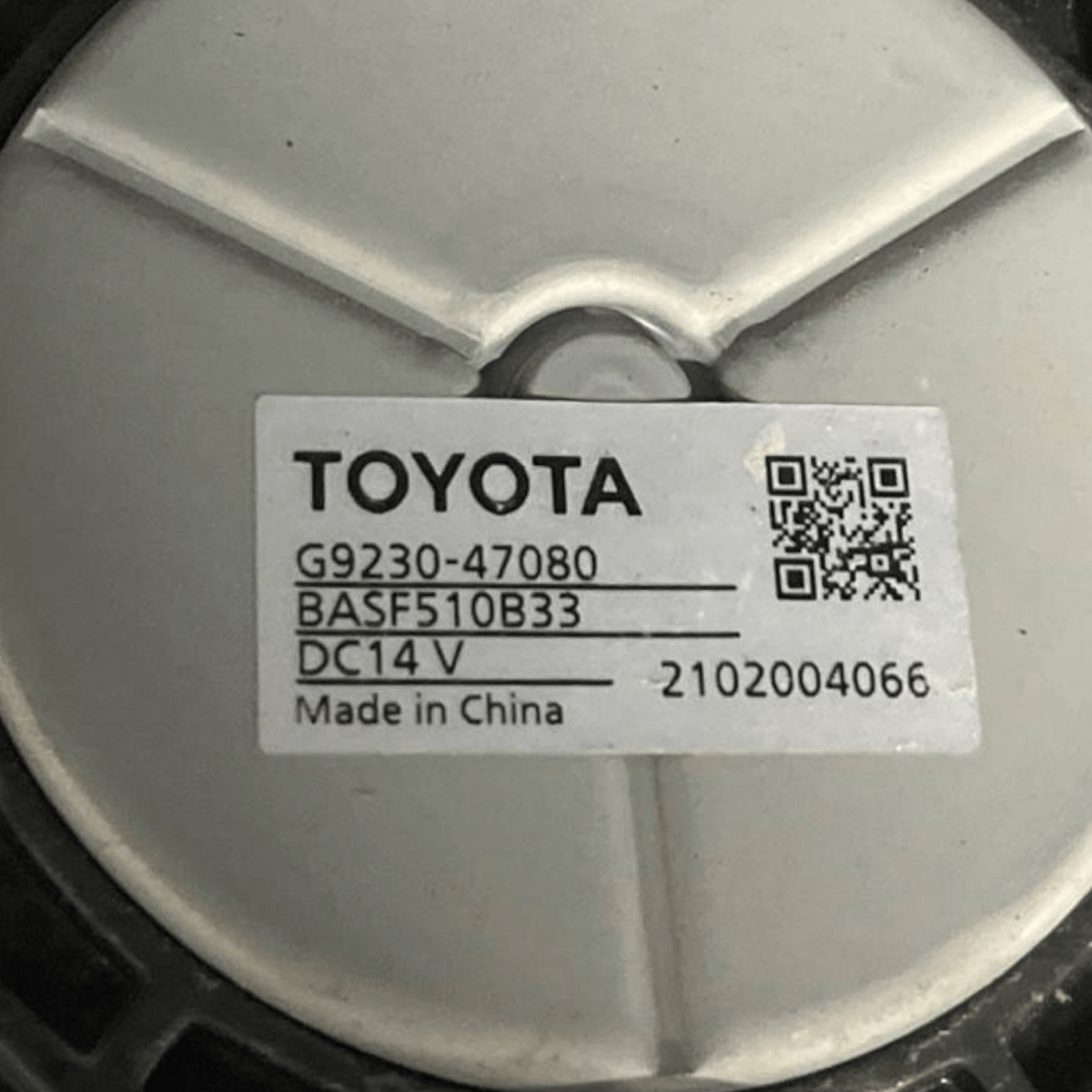 Ventola Raffreddamento Batteria Toyota Corolla E210 2.0 Benzina - Hybrid (2018 - ) cod: G9230 - 47080 - F&P CRASH SRLS - Ricambi Usati