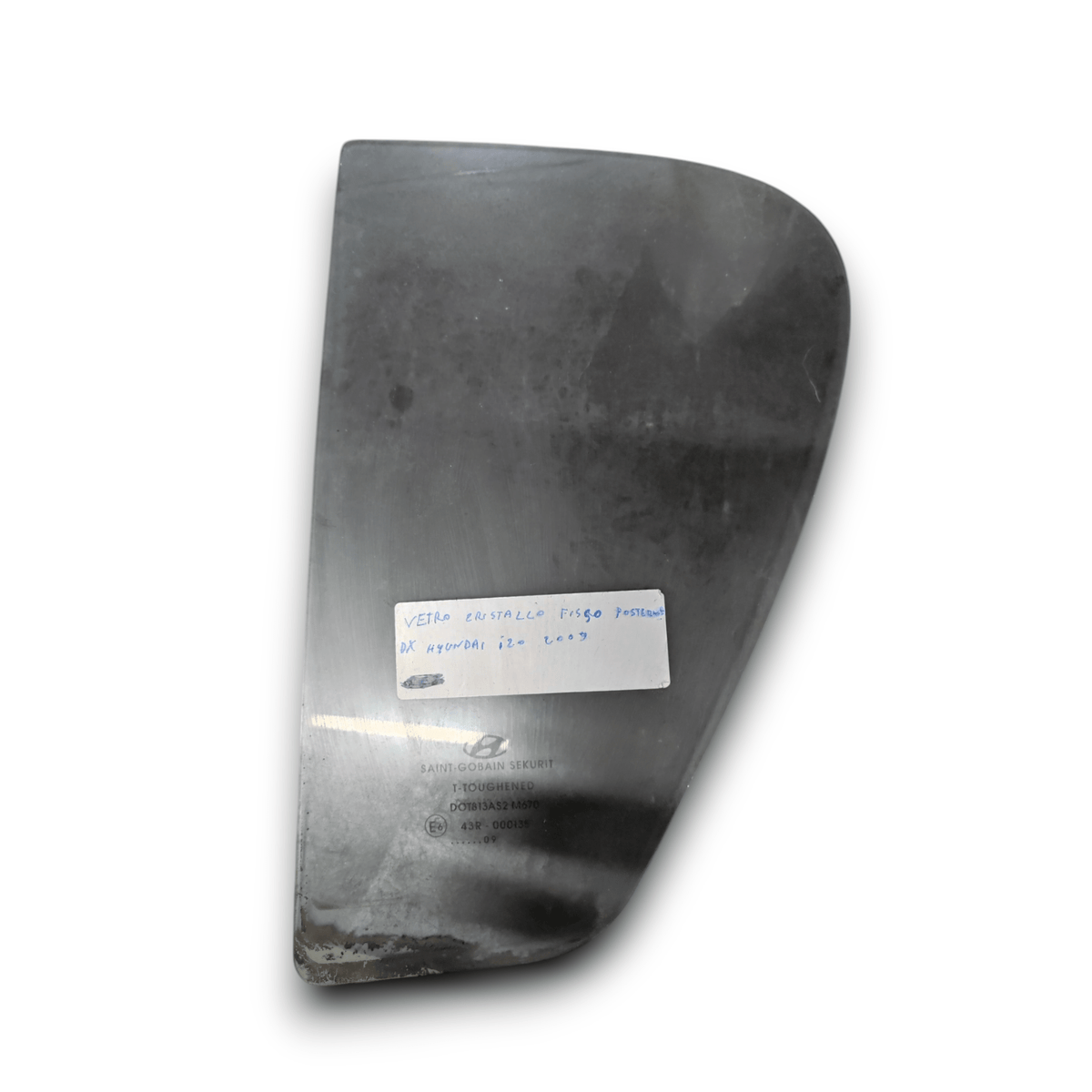 Glass / Right Fixed Rear Window Hyundai I20 (2009) - F&amp;P CRASH SRLS - Used Parts