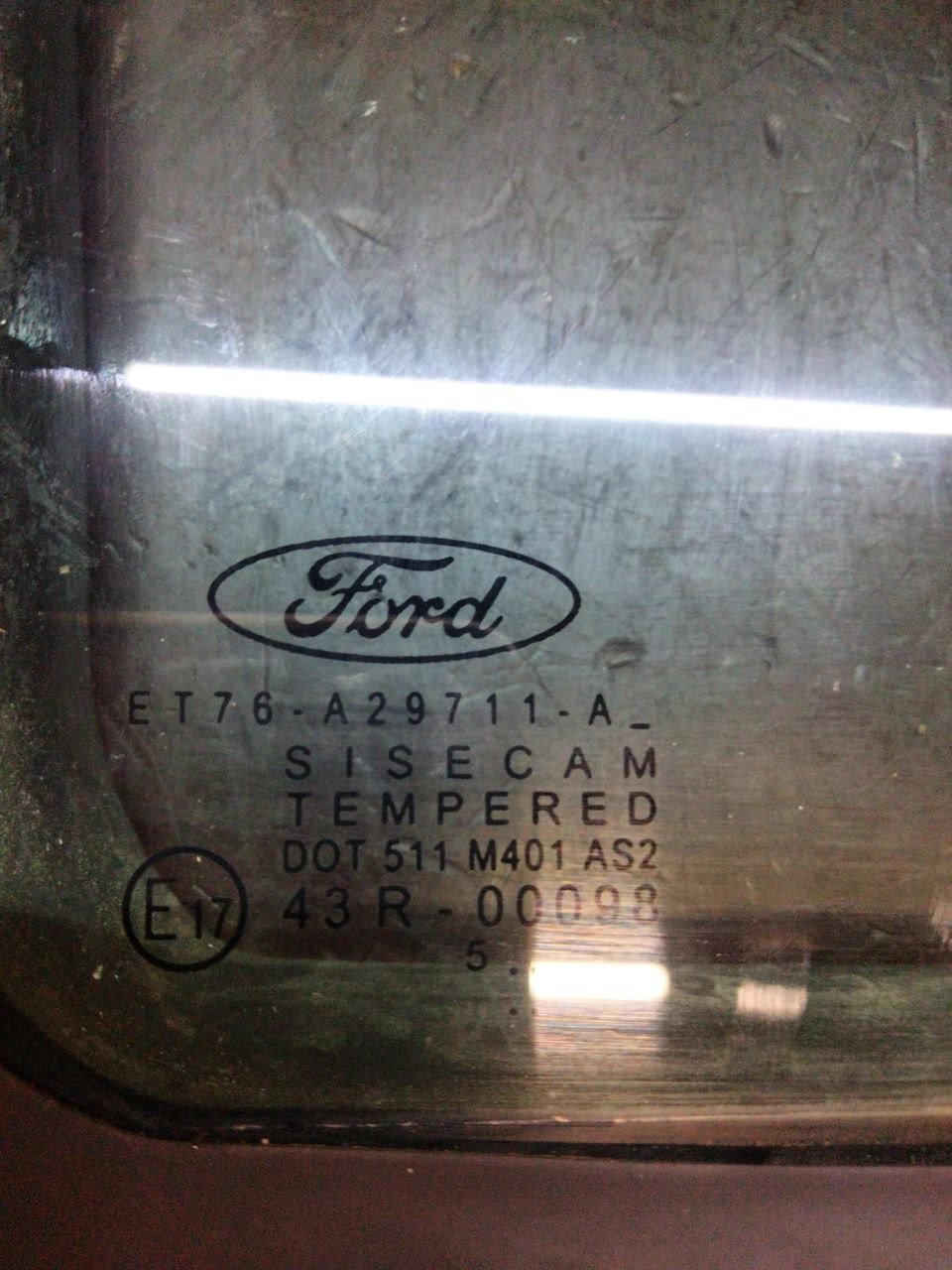 Vetro fisso Triangolo anteriore sinistro sx Ford Tourneo (2015) cod.ET76 - A29711 - A - F&P CRASH SRLS - Ricambi Usati