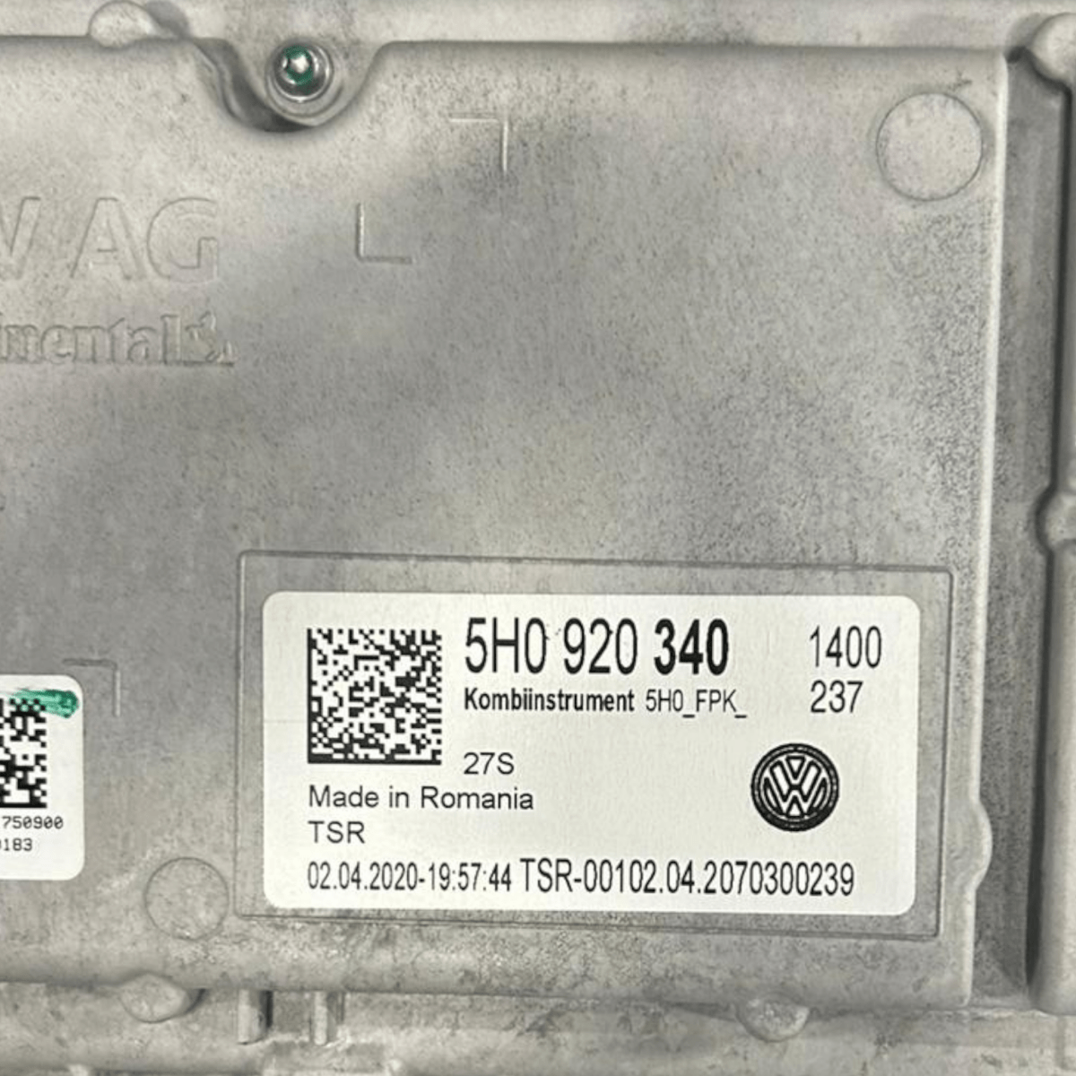 Virtual cockpit / instrument panel volkswagen golf VIII 2.0 diesel code:5H0920340 (2019 >) - F&P CRASH SRLS - Used Parts