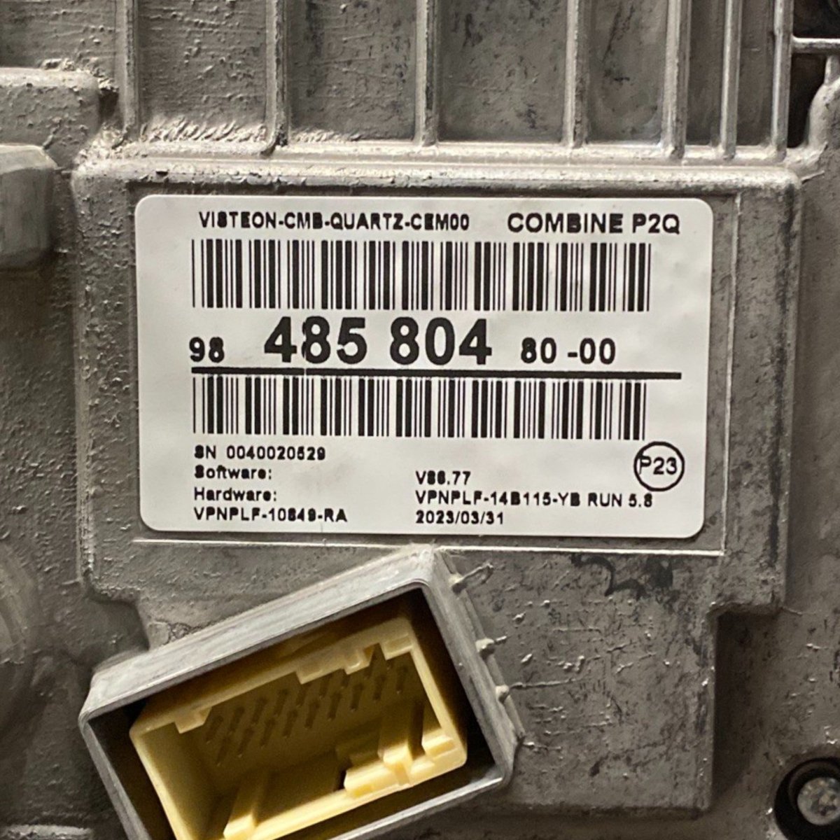 Virtual cockpit / digital speedometer peugeot 2008 ii 1.5 diesel (2019 - ) Code: 9848580480 - 00 - F&P CRASH SRLS - Used Parts