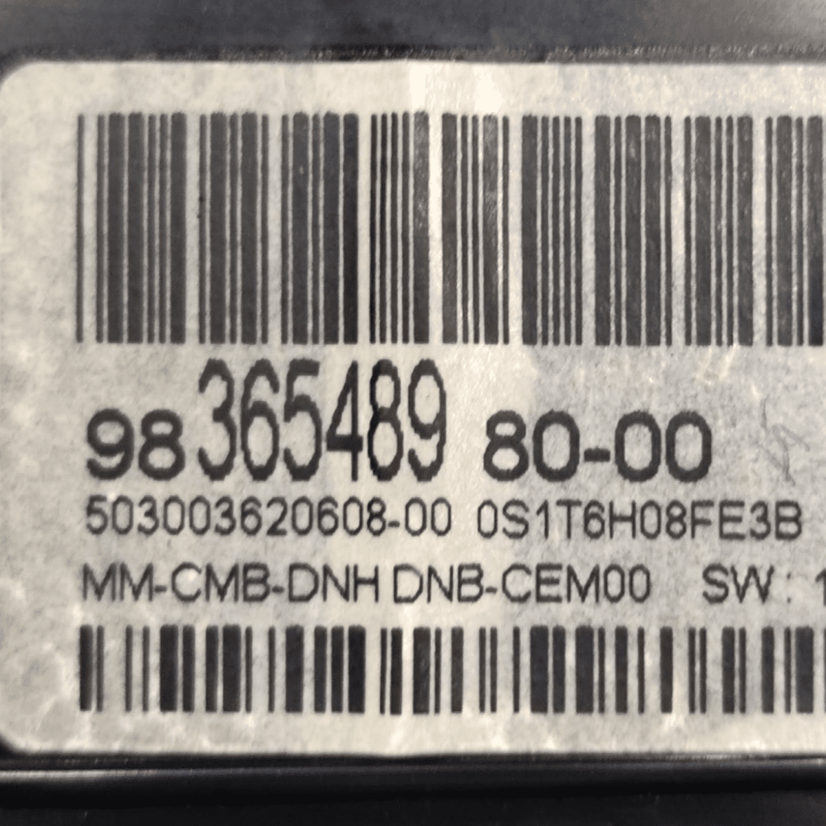 Virtual cockpit / digital speedometer peugeot 508 ii 1.5 diesel code: 983654898000 (2018 - ) - F&P CRASH SRL - Used Parts