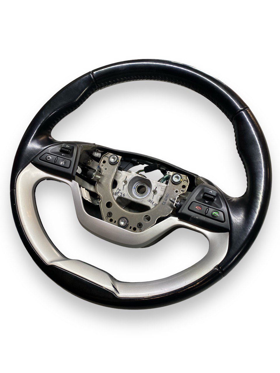 Volante con comandi Kia Picanto mk3 ( 2012 ) cod. 561101Y465BC5 - F&P CRASH SRLS - Ricambi Usati