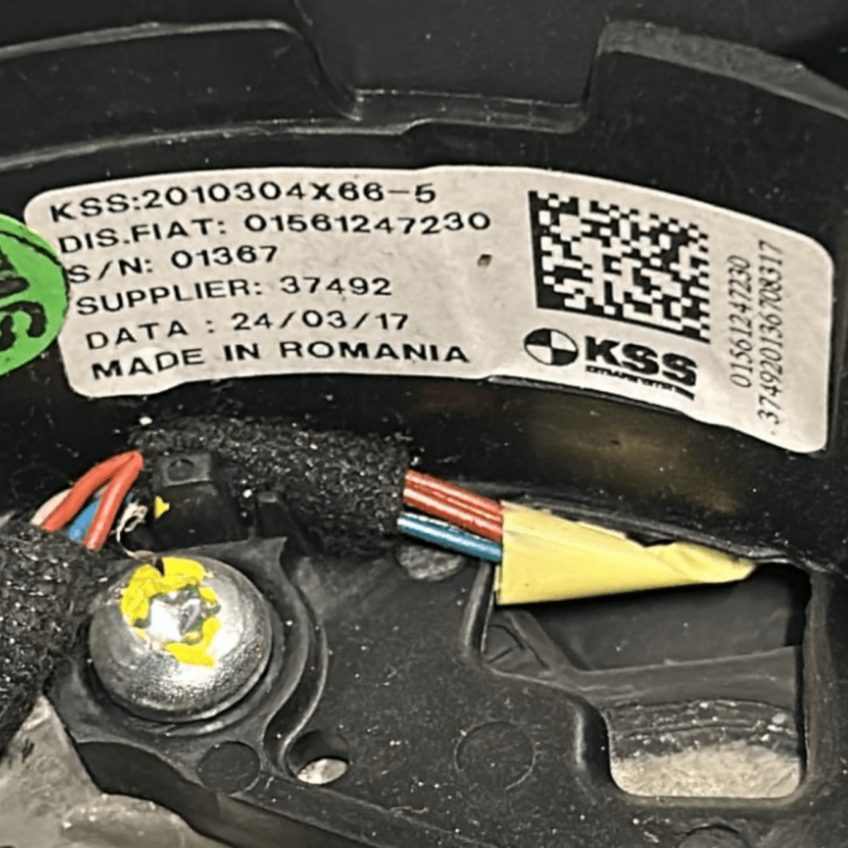 Steering wheel / steering alfa romeo stelvio code:2010304X66 - 5 (2016 >) - F&P CRASH SRLS - Used Parts