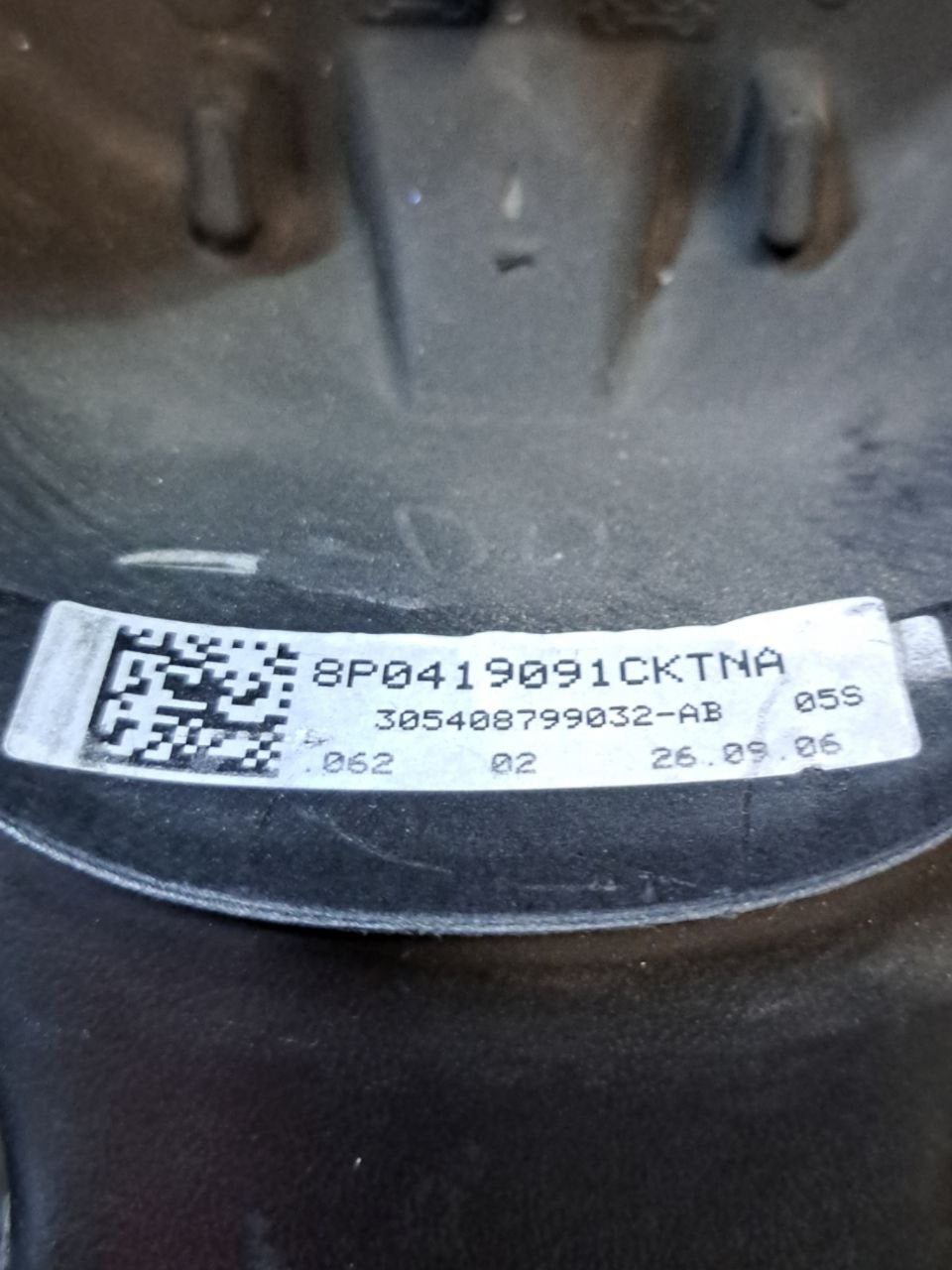 Steering Wheel Audi A3 8P (2005 - 2008) COD:8P0419091CKTNA - F&P CRASH SRLS - Used Parts