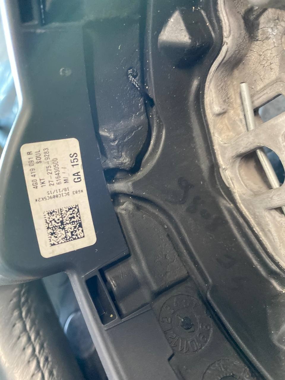 Volante sterzo Audi A6 (4g - c7 2014) s - line 3.0 tdi cod:4g0419091r - F&P CRASH SRLS - Ricambi Usati