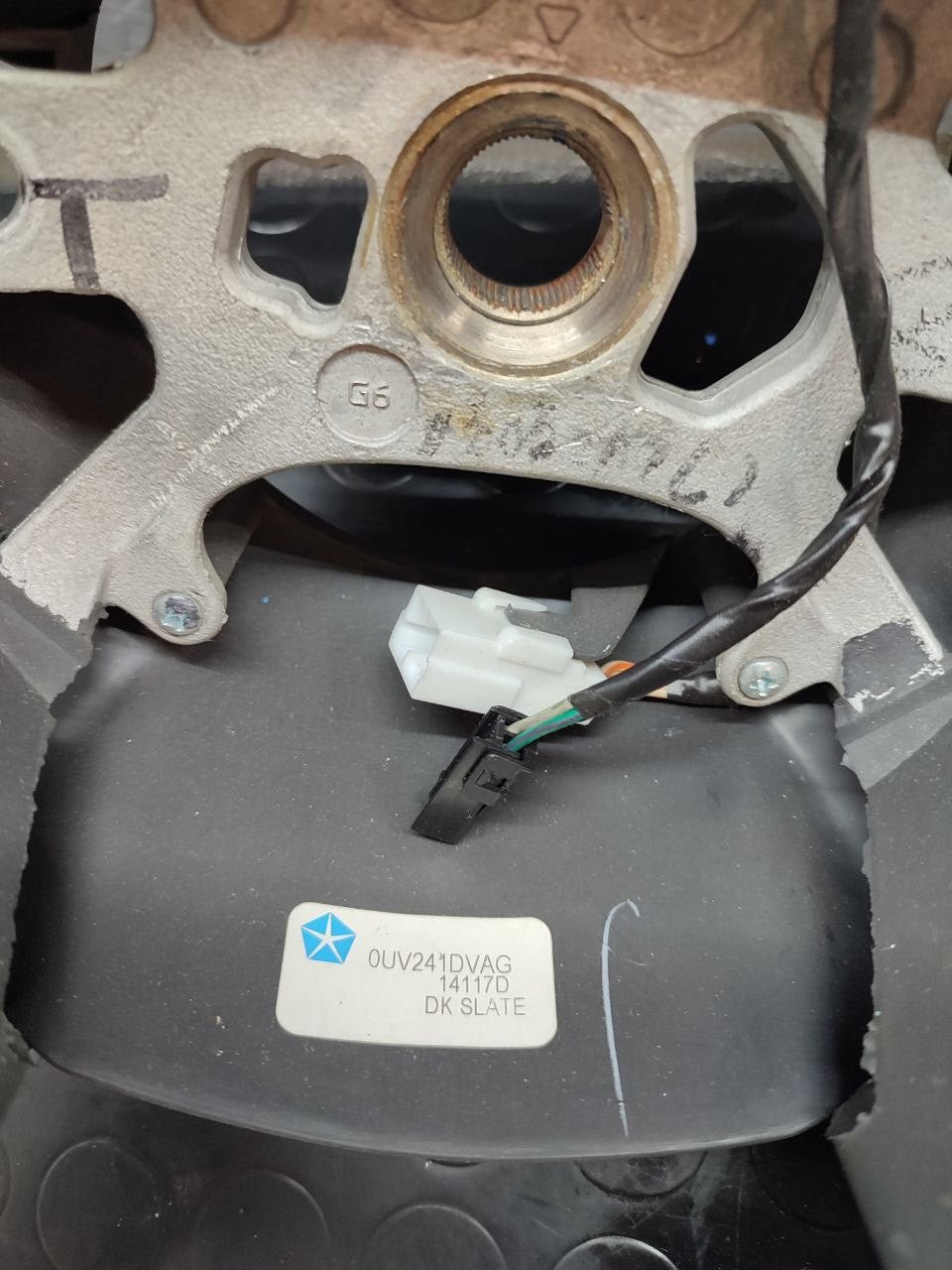 Steering wheel Chrysler 300c year 2007 - F&P CRASH SRLS - Used Parts