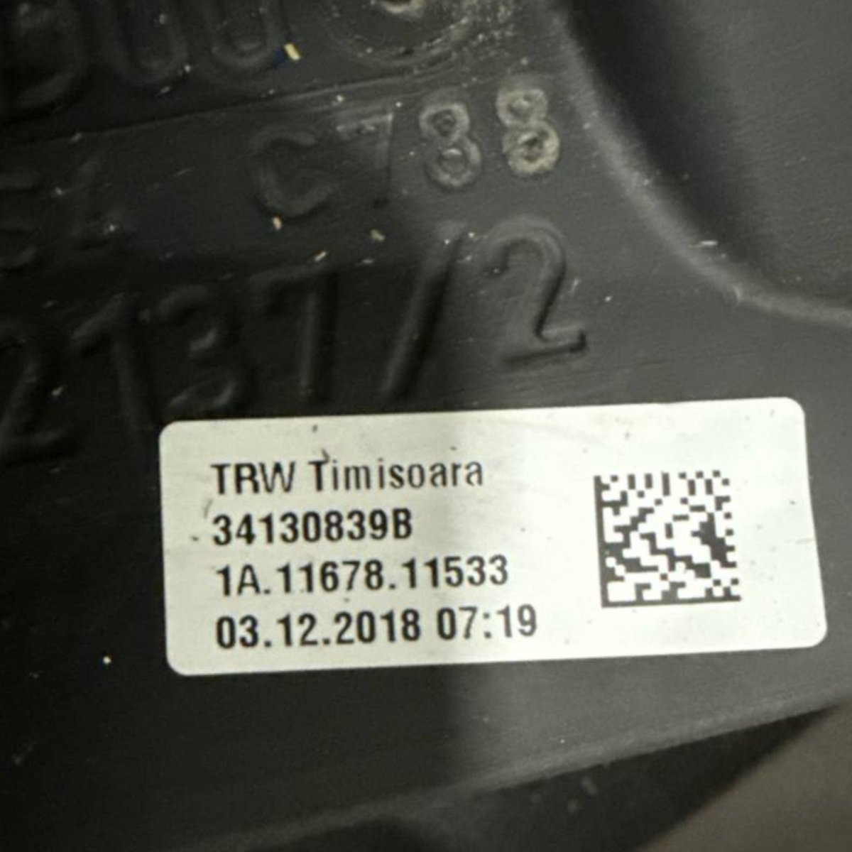 Volante / sterzo citroen jumper Cod: 34130839b (2014 - ) - F&P CRASH SRL - Ricambi Usati