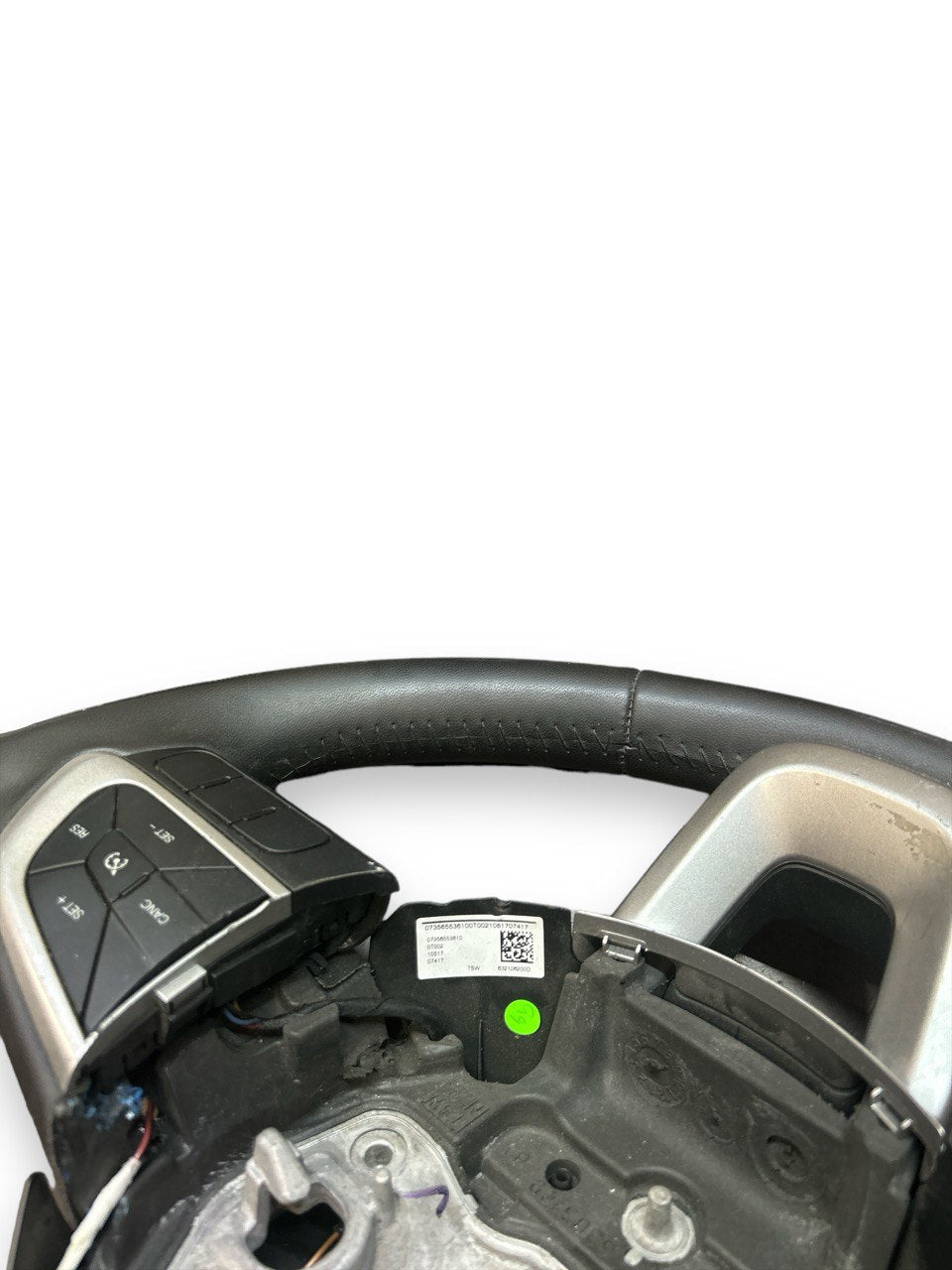 Steering Wheel + steering wheel controls Fiat Tipo (2016) COD:07356553610 - F&P CRASH SRLS - Used Parts