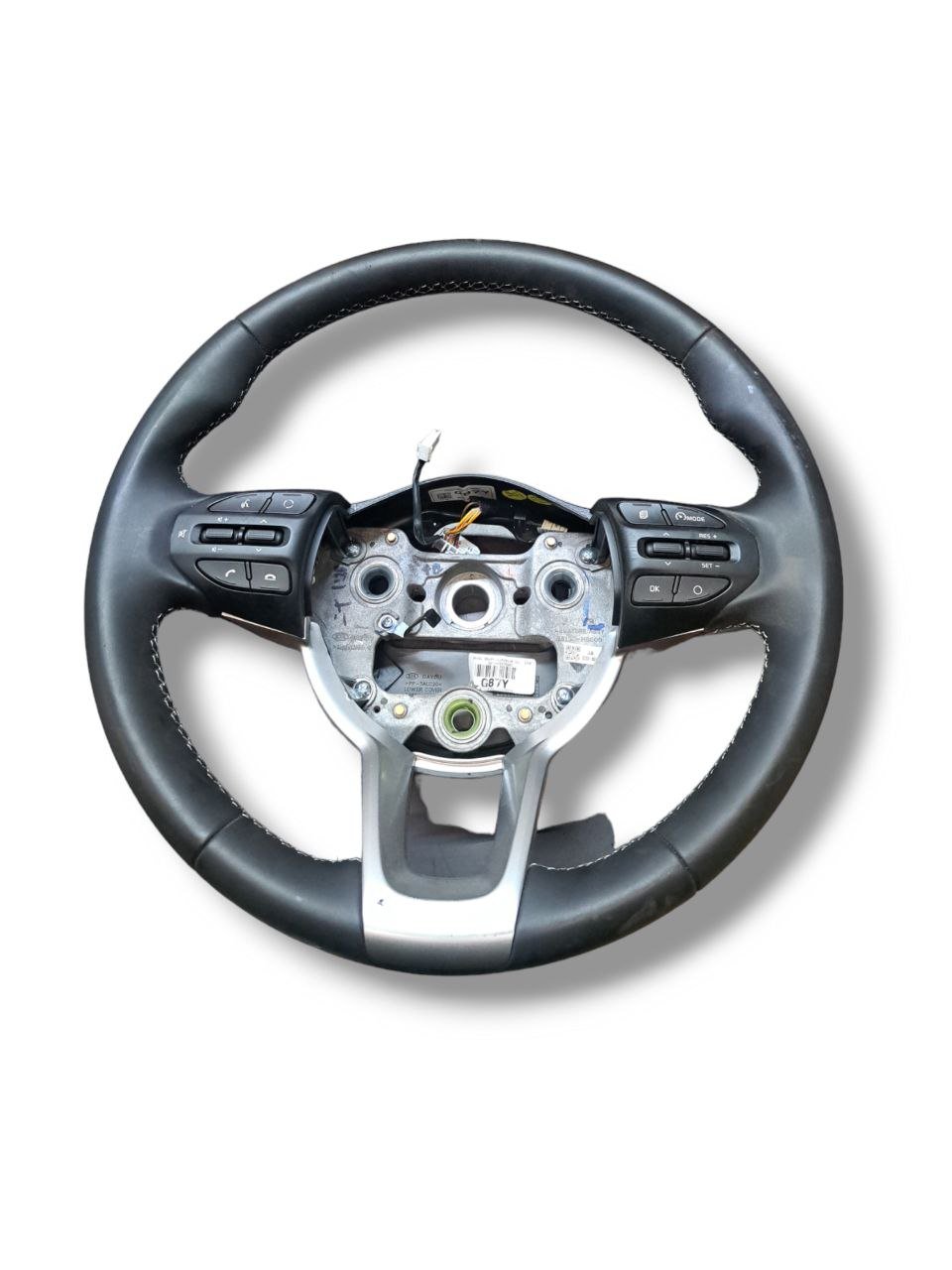 Steering Wheel + steering wheel controls Kia Picanto mk3 (2017) COD:56120 - H8000 - F&P CRASH SRLS - Used Parts