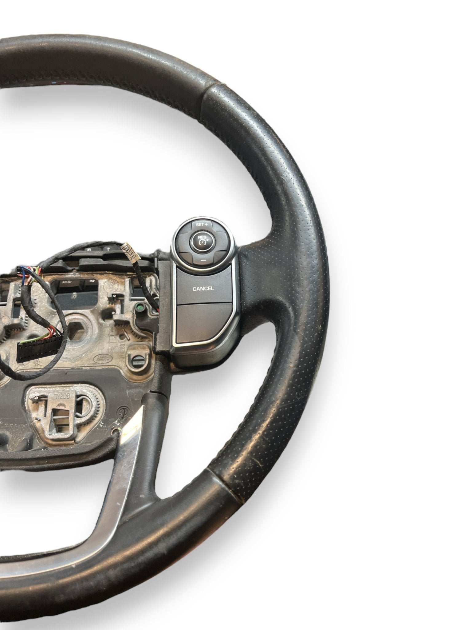 Steering Wheel with Controls Land Rover Range Rover Sport (L494 - 2018) code: GK62 - 3F363 - AC8PVJ - F&P CRASH SRLS - Used Parts