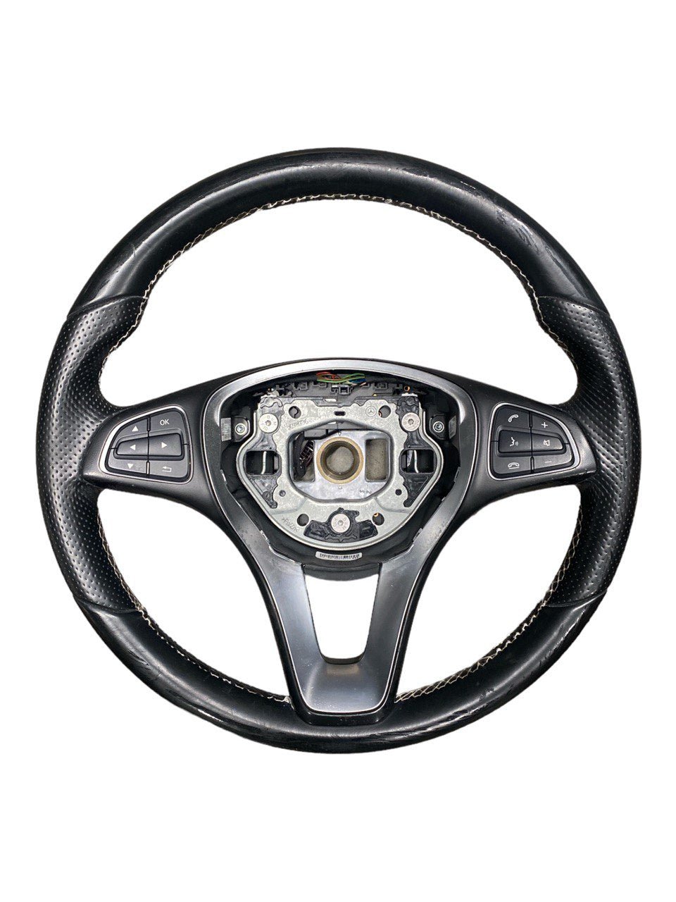 Volante / Sterzo con comandi Mercedes Classe B ( W246 - 2017 ) cod. A0004604503 - F&P CRASH SRLS - Ricambi Usati