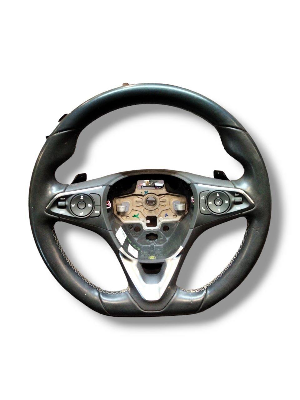 Volante / Sterzo con comandi + palette al volante Opel Mokka B ( 2022 ) cod.98356603YX - F&P CRASH SRLS - Ricambi Usati
