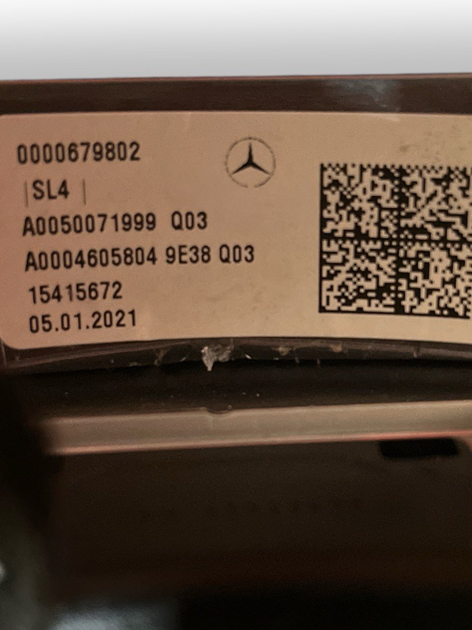 Volante / Sterzo con Comandi + Palette Mercedes - Benz Glc X253 (2015 al 2022) cod: A0050071999 - F&P CRASH SRLS - Ricambi Usati