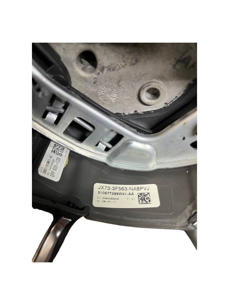 Volante / Sterzo con Palette + Comandi al Volante Jaguar F - Pace cod.JX73 - 3F563 - NA8PVJ (2017 - >) - F&P CRASH SRLS - Ricambi Usati