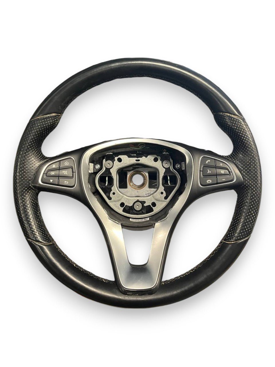 Volante / Sterzo con Palette + Comandi al Volante Mercedes Classe C W205 (2014>) COD:A0004601803 - F&P CRASH SRLS - Ricambi Usati